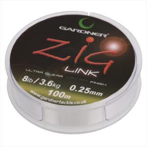 GARDNER ZIG LINK | 8LB | 3.5KG | O.25MM | 100M-1007